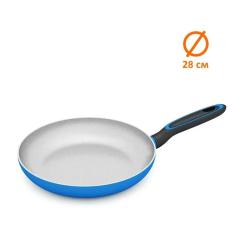 Сковорода Magio з мармуровим покриттям 28 см Фото