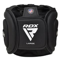 Боксерский шлем RDX Aura Plus T-17 Black Golden S Фото 4