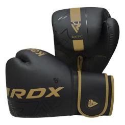 Боксерские перчатки RDX F6 Kara Matte Golden 10 унцій Фото 2