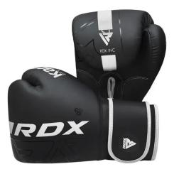 Боксерские перчатки RDX F6 Kara Matte White 16 унцій Фото 2