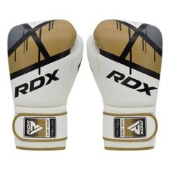 Боксерские перчатки RDX F7 Ego Golden 16 унцій Фото 1