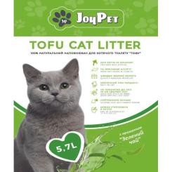 Наполнитель для туалета JOYPET TOFU Зелений чай 5.7 л Фото