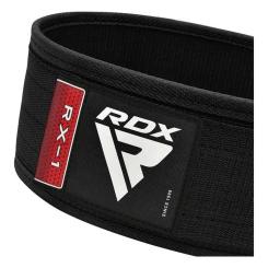 Атлетический пояс RDX RX1 Weight Lifting Belt Black S Фото 4