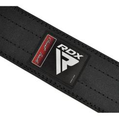 Атлетический пояс RDX для пауерліфтингу RD1 шкіряний Black XL Фото 3