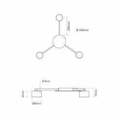 Светильник Videx VL-SPF20B-B Фото 2