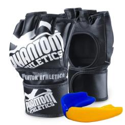 Перчатки для MMA Phantom Blackout Black S/M Фото 9