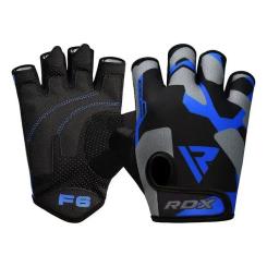 Перчатки для фитнеса RDX F6 Sumblimation Blue XL Фото 1