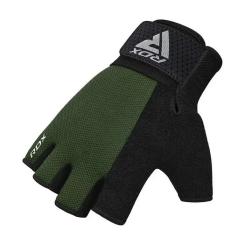 Перчатки для фитнеса RDX W1 Half Army Green M Фото 3