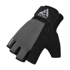 Перчатки для фитнеса RDX W1 Half Gray Plus XL Фото 2