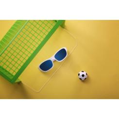 Детские солнцезащитные очки Koolsun Sport біло-блакитні 6-12 років Фото 4