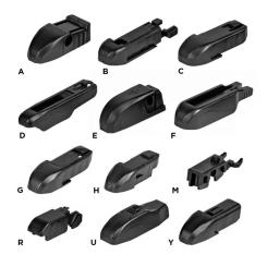 Щетка стеклоочистителя AMiO Multiconnect 21" 530 мм (01196) (011966) Фото 1