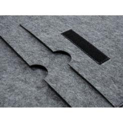 Чехол для ноутбука Vinga 15.6" NSF150 Envelope Gray Фото 6