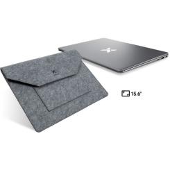 Чехол для ноутбука Vinga 15.6" NSF150 Envelope Gray Фото 8