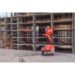 Шуруповерт Milwaukee ударний M18 BLPDRC-202C, 60.5 Нм, 2x2Ah, кейс Фото 6