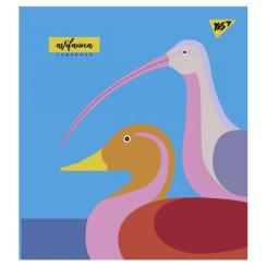 Тетрадь Yes А5 Avifauna 12 аркушів лінія Фото 3