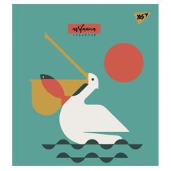 Тетрадь Yes А5 Avifauna 12 аркушів лінія Фото 4