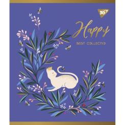 Тетрадь Yes А5 Happy 48 аркушів клітинка Фото 2