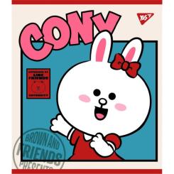 Тетрадь Yes А5 Line Friends 12 аркушів лінія Фото 4