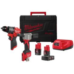 Набор электроинструментов Milwaukee M12 FPP2D2-422X FUEL POWER PACK IN2 Фото