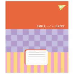 Тетрадь Yes Smile and be happy 18 аркушів клітинка Фото 4