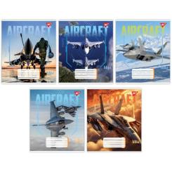 Тетрадь Yes Aircraft 60 листов клетка Фото