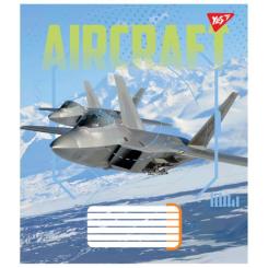 Тетрадь Yes Aircraft 60 листов клетка Фото 3