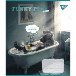 Тетрадь Yes Funny pets 36 аркушів лінія Фото 4