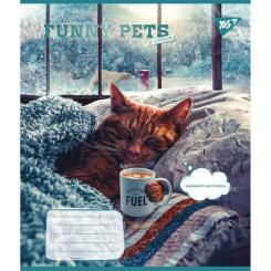 Тетрадь Yes Funny pets 36 аркушів лінія Фото 5
