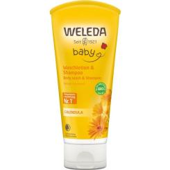 Детский шампунь Weleda 2 в 1 Календула 200 мл Фото