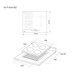 Варочная поверхность Pyramida IH P 644 BZ Фото 5