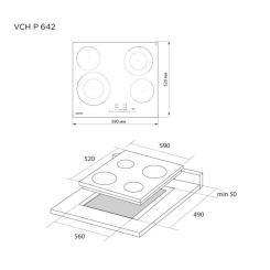Варочная поверхность Pyramida VCH P 642 Фото 6
