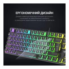 Клавиатура GamePro MK85B Blue Switch RGB USB Black Фото 9