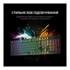 Клавиатура GamePro MK85B Blue Switch RGB USB Black Фото 10