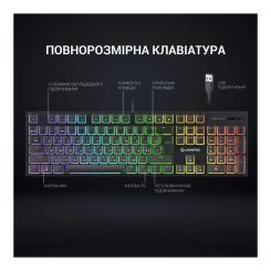 Клавиатура GamePro MK85B Blue Switch RGB USB Black Фото 4