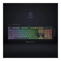 Клавиатура GamePro MK85B Blue Switch RGB USB Black Фото 5