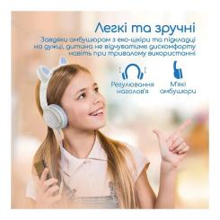 Наушники Promate Panda Lilac Фото 4