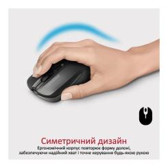 Мышка Promate Contour Wireless Black Фото 1