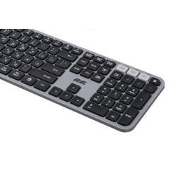 Клавиатура 2E KS240 Wireless USB/Bluetooth UA Grey Фото 6