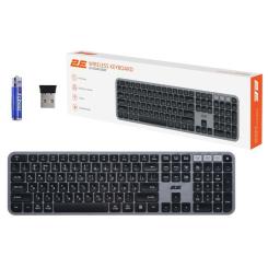 Клавиатура 2E KS240 Wireless USB/Bluetooth UA Grey Фото 8