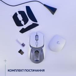 Мышка Logitech G309 Lightspeed Wireless/Bluetooth White Фото 8