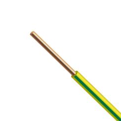 Кабель силовой HiSmart медь, одножильный, 6 мм, 100м=1бхт Фото