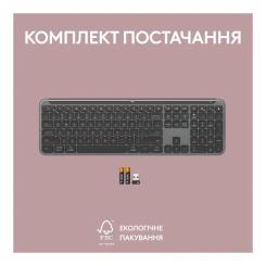 Клавиатура Logitech K950 Bluetooth/Wireless UA Graphite Фото 9