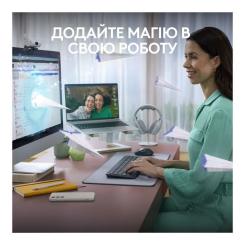 Клавиатура Logitech K950 Bluetooth/Wireless UA Graphite Фото 1