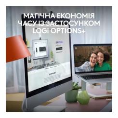 Клавиатура Logitech K950 Bluetooth/Wireless UA Graphite Фото 3