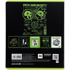 Тетрадь Kite Rick and Morty 48 листов, клетка Фото 9