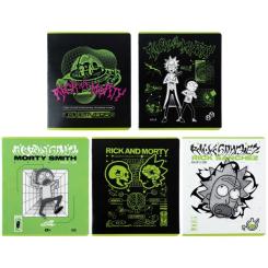 Тетрадь Kite Rick and Morty 48 листов, клетка Фото