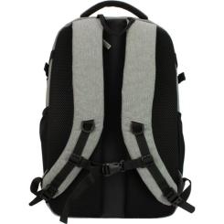 Рюкзак школьный Optima 18.5" 2 в 1 Сірий Фото 1