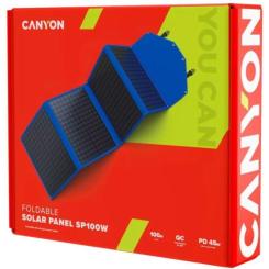 Портативная солнечная панель Canyon CND-SP100W Фото 11