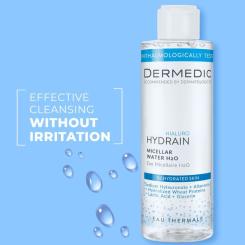 Мицеллярная вода Dermedic Hydrain 3 Hialuro H2O 500 мл Фото 2