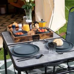 Туристический стол Bo-Camp Northgate 120x60 cm Black/Grey Фото 11